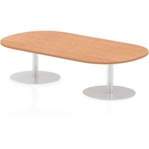 17 Stories Libbe Racetrack Conference Table Oak 47.5cm H x 180cm W x 100cm D 17 Stories Libbe Racetrack Conference Table Oak 47.5cm H x 180cm W x 100cm D