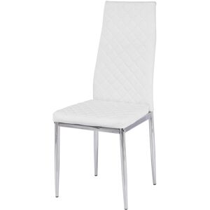 Ebern Designs Swarey Upholstered Dining Chair Silver 96cm H X 42cm W X 44cm D Ebern Designs Swarey Upholstered Dining Chair Silver 96cm H X 42cm W X 44cm D