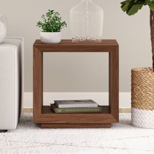 Brayden Studio Avyon End Table Satin Walnut 55.9cm H X 55.9cm W X 50.8cm D Brayden Studio Avyon End Table Satin Walnut 55.9cm H X 55.9cm W X 50.8cm D