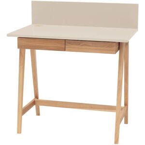Brayden Studio Sondra Desk Brown Beige/Ashwood 75cm H x 85cm W x 50cm D Brayden Studio Sondra Desk Brown Beige/Ashwood 75cm H x 85cm W x 50cm D