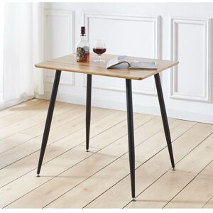 George Oliver Ixone Rectangular 80Cm L x 60Cm W Dining Table Brown George Oliver Ixone Rectangular 80Cm L x 60Cm W Dining Table Brown