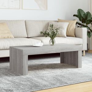17 Stories Coffee Table Brown Oak 102X50x36 Cm Engineered Wood Grey Sonoma 17 Stories Coffee Table Brown Oak 102X50x36 Cm Engineered Wood Grey Sonoma
