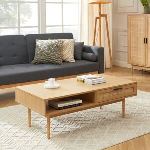 17 Stories Akhilleus Coffee Table with Storage Brown;oak effect 40.5cm H X 115cm W X 60cm D 17 Stories Akhilleus Coffee Table with Storage Brown;oak effect 40.5cm H X 115cm W X 60cm D