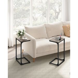 Borough Wharf Alizon Pedestal End Table Light Grey 67cm H X 40cm W X 30cm D Borough Wharf Alizon Pedestal End Table Light Grey 67cm H X 40cm W X 30cm D