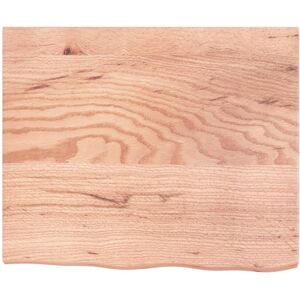 Alpen Home Table Top Solid Wood Oak Light Brown 50cm H x 60cm W x 4cm D Alpen Home Table Top Solid Wood Oak Light Brown 50cm H x 60cm W x 4cm D