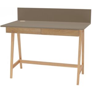 Brayden Studio Sondra Desk Beaver Brown/Ashwood 75cm H x 110cm W x 50cm D Brayden Studio Sondra Desk Beaver Brown/Ashwood 75cm H x 110cm W x 50cm D