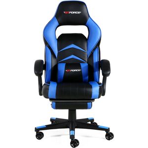 Brayden Studio Fonseca Manufactured Wood Gaming Chair Blue 128cm H X 67cm W X 68cm D Brayden Studio Fonseca Manufactured Wood Gaming Chair Blue 128cm H X 67cm W X 68cm D
