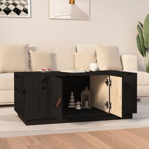 Latitude Run Kyea Solid Wood Block Coffee Table with Storage Black 41cm H X 100cm W X 50cm D Latitude Run Kyea Solid Wood Block Coffee Table with Storage Black 41cm H X 100cm W X 50cm D