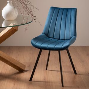 Fairmont Park Coralie Upholstered Dining Chair Blue 87cm H X 50cm W X 63cm D Fairmont Park Coralie Upholstered Dining Chair Blue 87cm H X 50cm W X 63cm D