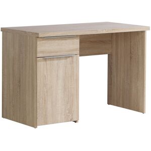 Zipcode Design Horrell Desk Sonoma oak 76.5cm H X 110cm W X 60cm D Zipcode Design Horrell Desk Sonoma oak 76.5cm H X 110cm W X 60cm D
