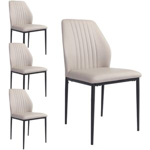 George Oliver Sroda Upholstered Dining Chair(set of 4) White 89cm H X 0cm W X 0cm D George Oliver Sroda Upholstered Dining Chair(set of 4) White 89cm H X 0cm W X 0cm D