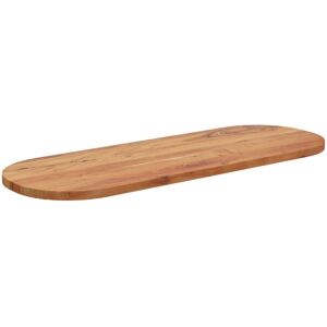 Lily Manor Table Top Oval Solid Wood Rough Mango Untreated 3.8cm H x 140cm W x 50cm D Lily Manor Table Top Oval Solid Wood Rough Mango Untreated 3.8cm H x 140cm W x 50cm D