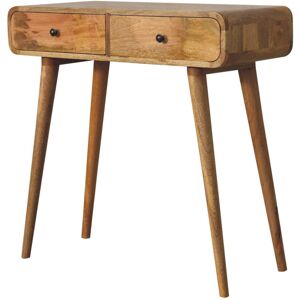 Union Rustic Hockingport 80cm Solid Wood Console Table Beige 78cm H X 80cm W X 35cm D Union Rustic Hockingport 80cm Solid Wood Console Table Beige 78cm H X 80cm W X 35cm D