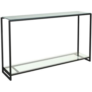 Fairmont Park Wattripont Console Table Matt Black 187.96cm H X 304.8cm W X 69.85cm D Fairmont Park Wattripont Console Table Matt Black 187.96cm H X 304.8cm W X 69.85cm D