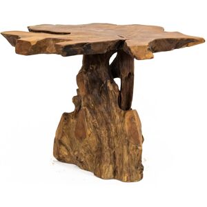 Alpen Home Burruss Mushroom Side Table Brown 60cm H X 60cm W X 60cm D Alpen Home Burruss Mushroom Side Table Brown 60cm H X 60cm W X 60cm D