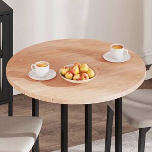 Alpen Home Table Top Other Dark Brown Diameter 60 X 2.5 Cm Solid Oak Wood Light Brown 2.5cm H x 80cm W x 80cm D Alpen Home Table Top Other Dark Brown Diameter 60 X 2.5 Cm Solid Oak Wood Light Brown 2.5cm H x 80cm W x 80cm D