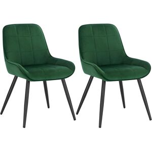 Canora Grey Aftinia Upholstered Dining Chair Dark Green 81.5cm H X 52.5cm W X 51cm D Canora Grey Aftinia Upholstered Dining Chair Dark Green 81.5cm H X 52.5cm W X 51cm D