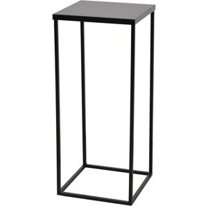 Borough Wharf Ferri Side Table Black 70cm H X 30cm W X 30cm D Borough Wharf Ferri Side Table Black 70cm H X 30cm W X 30cm D