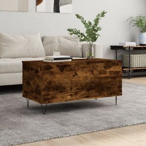 George Oliver Moriaty Coffee Table Smoked Oak 60cm L x 44.5cm W x 45cm H George Oliver Moriaty Coffee Table Smoked Oak 60cm L x 44.5cm W x 45cm H