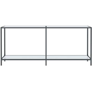Ebern Designs Hannmeike Console Table White 75.5 x 160 x 35 cm Ebern Designs Hannmeike Console Table White 75.5 x 160 x 35 cm