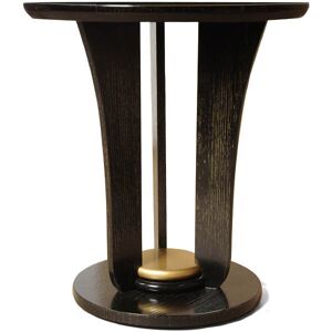 Canora Grey Aleighanna Side Table Black 60cm H X 50cm W X 50cm D Canora Grey Aleighanna Side Table Black 60cm H X 50cm W X 50cm D