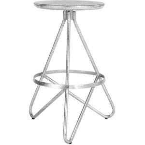 Rio Arroyo 61cm Bar Stool Silver Leaf 60.96cm H X 41cm W X 41cm D Rio Arroyo 61cm Bar Stool Silver Leaf 60.96cm H X 41cm W X 41cm D