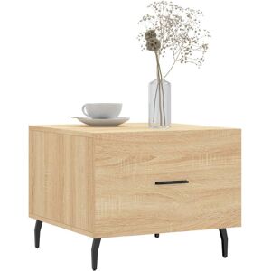 Metro Azaela 4 Legs Coffee Table with Storage Sonoma Oak 40cm H X 50cm W X 50cm D Metro Azaela 4 Legs Coffee Table with Storage Sonoma Oak 40cm H X 50cm W X 50cm D