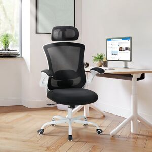 Inbox Zero Fully Adjustable Executive Swivel Ergonomic Office Chair with Adjustable Arms All Black 132.2cm H X 66cm W X 63cm D Inbox Zero Fully Adjustable Executive Swivel Ergonomic Office Chair with Adjustable Arms All Black 132.2cm H X 66cm W X 63cm D