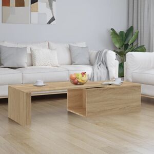 Latitude Run Mayme Coffee Table Sonoma Oak 35cm H X 150cm W X 50cm D Latitude Run Mayme Coffee Table Sonoma Oak 35cm H X 150cm W X 50cm D