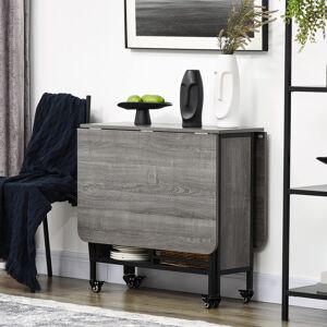 Borough Wharf Mobile Folding Table Folding Kitchen Table Extendable Dining Table With 6 Wheels And Storage Rack Grey Borough Wharf Mobile Folding Table Folding Kitchen Table Extendable Dining Table With 6 Wheels And Storage Rack Grey