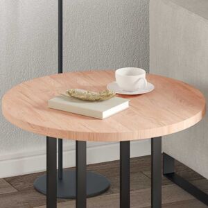 Alpen Home Table Top Other Dark Brown Diameter 60 X 2.5 Cm Solid Oak Wood Light Brown 2.5cm H x 60cm W x 60cm D Alpen Home Table Top Other Dark Brown Diameter 60 X 2.5 Cm Solid Oak Wood Light Brown 2.5cm H x 60cm W x 60cm D