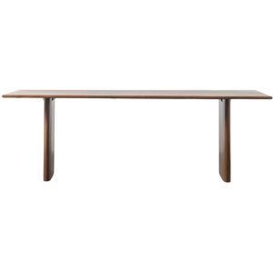 Gallery Direct Acacia Solid Wood Dining Table Natural H76 x L220 x W100cm Gallery Direct Acacia Solid Wood Dining Table Natural H76 x L220 x W100cm