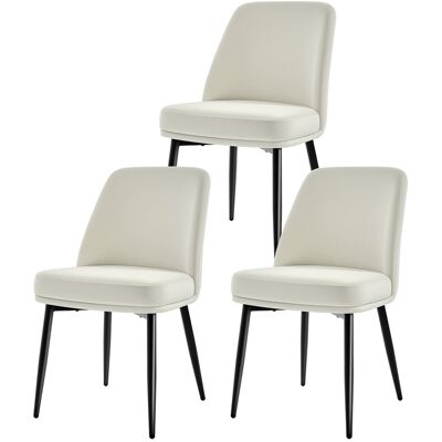 Canora Grey 49Cm H Modern Velvet Upholstered Dining Chair for Kitchen/Dining Room Beige 86.5cm H X 47.5cm W X 60cm D Canora Grey 49Cm H Modern Velvet Upholstered Dining Chair for Kitchen/Dining Room Beige 86.5cm H X 47.5cm W X 60cm D
