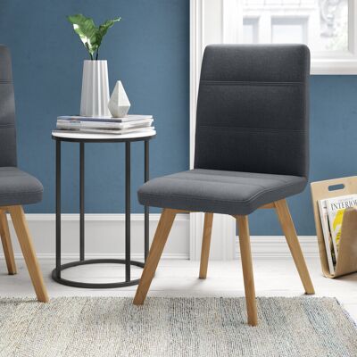 Zipcode Design Cadencia Side Chair Grey 90.5cm H X 45cm W X 53cm D Zipcode Design Cadencia Side Chair Grey 90.5cm H X 45cm W X 53cm D