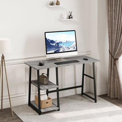 Rio Neomi Rectangular Desk Black/Gray 73cm H X 120cm W X 50cm D Rio Neomi Rectangular Desk Black/Gray 73cm H X 120cm W X 50cm D
