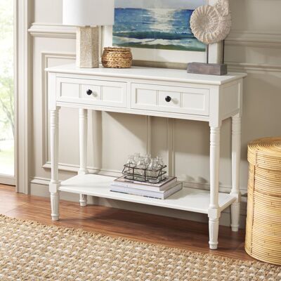Margarite Crème Side Table - 35x91x75cm Margarite Crème Side Table - 35x91x75cm