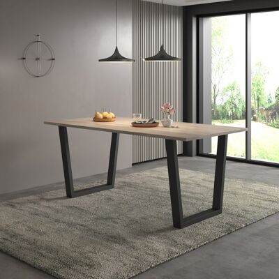 George Oliver 180 Cm Dining Table Brown George Oliver 180 Cm Dining Table Brown
