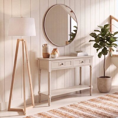 Margarite - Gris Vintage - 35 x 91 x 74.93 cm - Side table Margarite - Gris Vintage - 35 x 91 x 74.93 cm - Side table