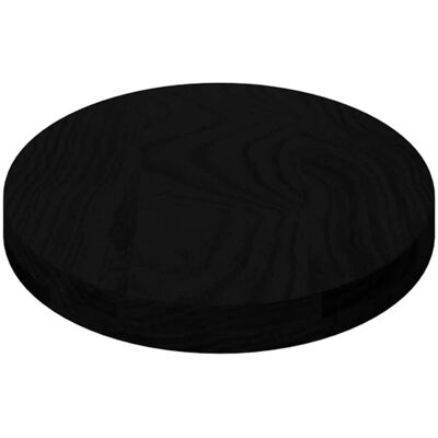 House of Hampton Table Top Solid Wood Oak Oval Dark Brown 4cm H x 80cm W x 40cm D House of Hampton Table Top Solid Wood Oak Oval Dark Brown 4cm H x 80cm W x 40cm D