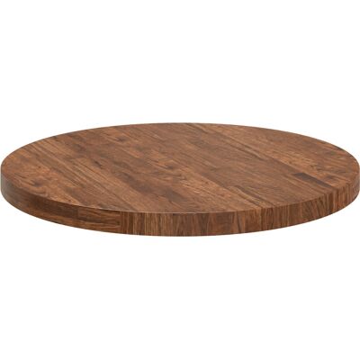 Alpen Home Table Top Other Dark Brown Diameter 60 X 2.5 Cm Solid Oak Wood Light Brown 4cm H x 70cm W x 70cm D Alpen Home Table Top Other Dark Brown Diameter 60 X 2.5 Cm Solid Oak Wood Light Brown 4cm H x 70cm W x 70cm D