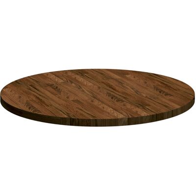 Alpen Home Table Top Other Dark Brown Diameter 60 X 2.5 Cm Solid Oak Wood Dark Brown 2.5cm H x 70cm W x 70cm D Alpen Home Table Top Other Dark Brown Diameter 60 X 2.5 Cm Solid Oak Wood Dark Brown 2.5cm H x 70cm W x 70cm D
