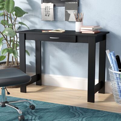 17 Stories Braasch Desk Black 73.7cm H X 99.6cm W X 44.5cm D 17 Stories Braasch Desk Black 73.7cm H X 99.6cm W X 44.5cm D