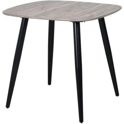 George Oliver Vitela Square 80cm x 80cm Dining Kitchen Table Grey Oak George Oliver Vitela Square 80cm x 80cm Dining Kitchen Table Grey Oak