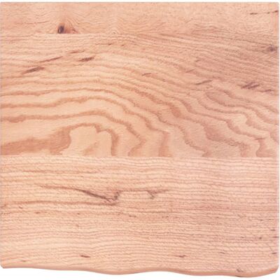Alpen Home Table Top Solid Wood Oak Light Brown 60cm H x 60cm W x 6cm D Alpen Home Table Top Solid Wood Oak Light Brown 60cm H x 60cm W x 6cm D