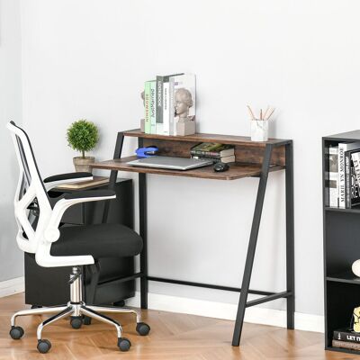 Mercury Shaffer Desk Brown 85cm H x 84cm W x 45cm D Mercury Shaffer Desk Brown 85cm H x 84cm W x 45cm D