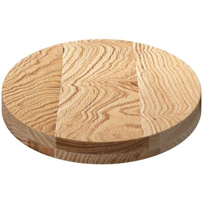 House of Hampton Table Top Solid Wood Oak Oval Brown 4cm H x 80cm W x 40cm D House of Hampton Table Top Solid Wood Oak Oval Brown 4cm H x 80cm W x 40cm D