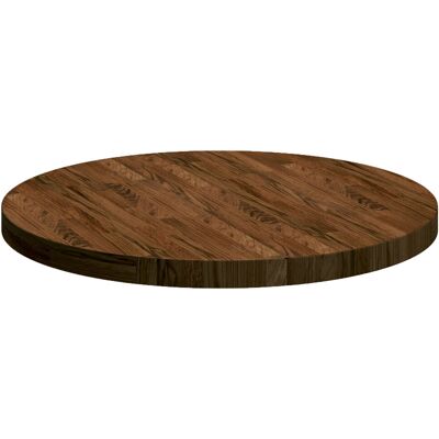 Alpen Home Table Top Other Dark Brown Diameter 60 X 2.5 Cm Solid Oak Wood Dark Brown 4cm H x 70cm W x 70cm D Alpen Home Table Top Other Dark Brown Diameter 60 X 2.5 Cm Solid Oak Wood Dark Brown 4cm H x 70cm W x 70cm D