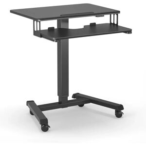 Inbox Zero Height Adjustable Standing Desk black 65.0 W x 45.0 D cm