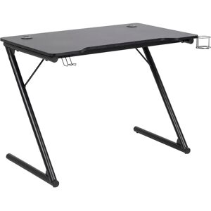 Symple Stuff Romanzi Game Desk black/brown/gray 74.0 H x 100.0 W x 60.0 D cm