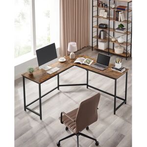 Trent Austin Design Myra L-Shape Desk gray/brown 75.0 H x 149.0 W x 149.0 D cm